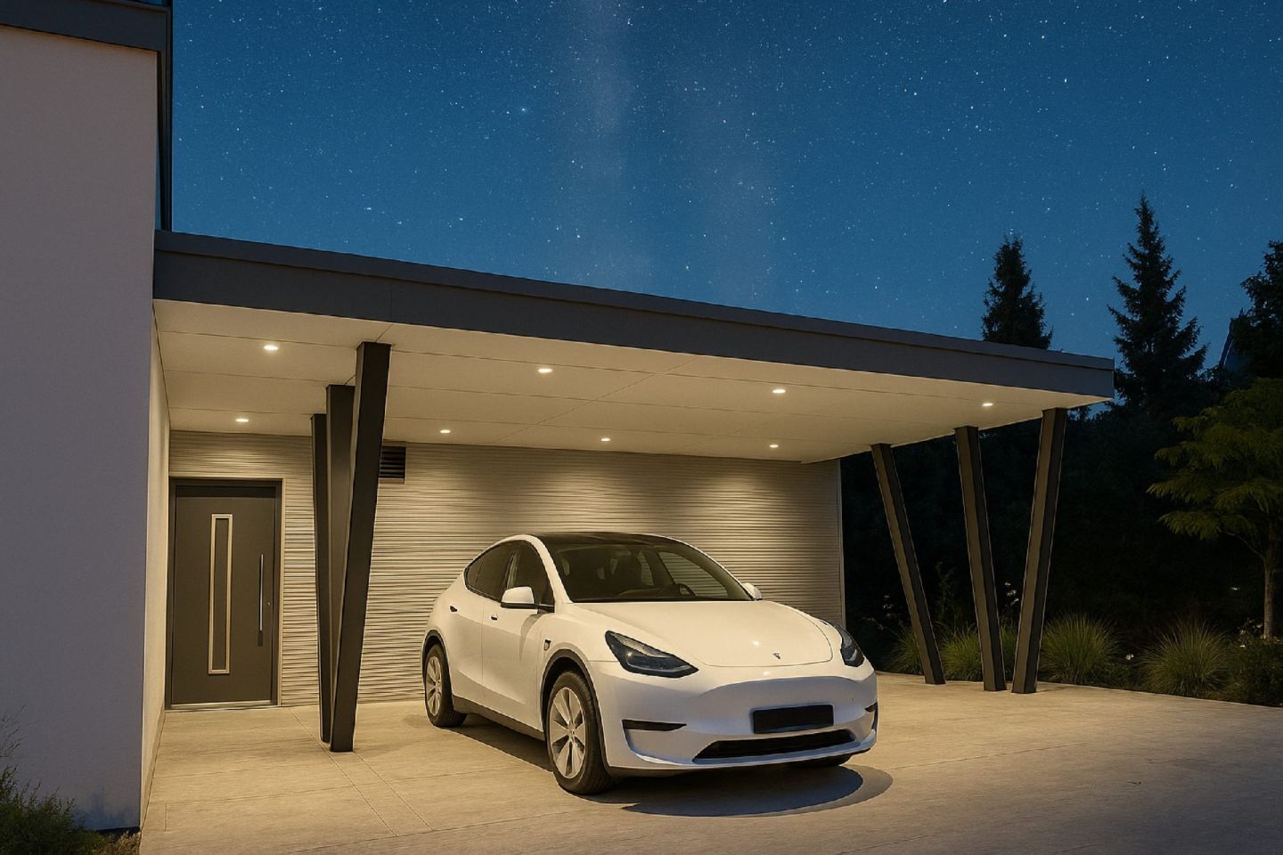 Rodinn&yacute; dům s př&iacute;stře&scaron;kem pro auto