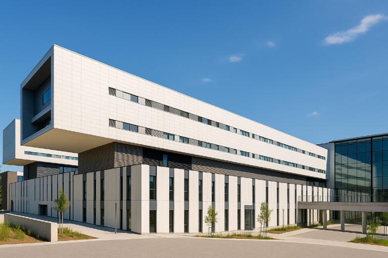 Odvětrané fasády administrativních budov