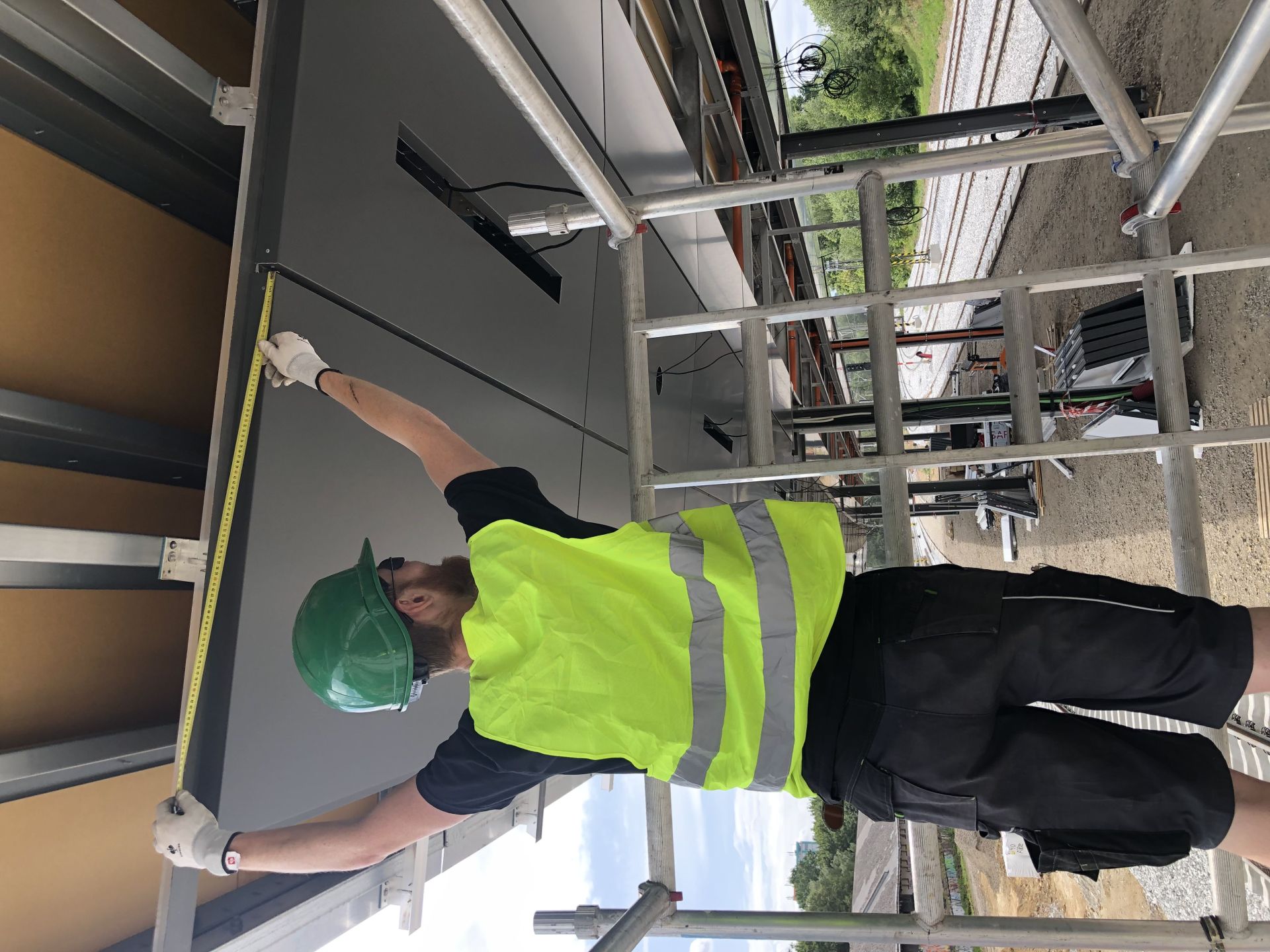 Jihlava město - během realizace