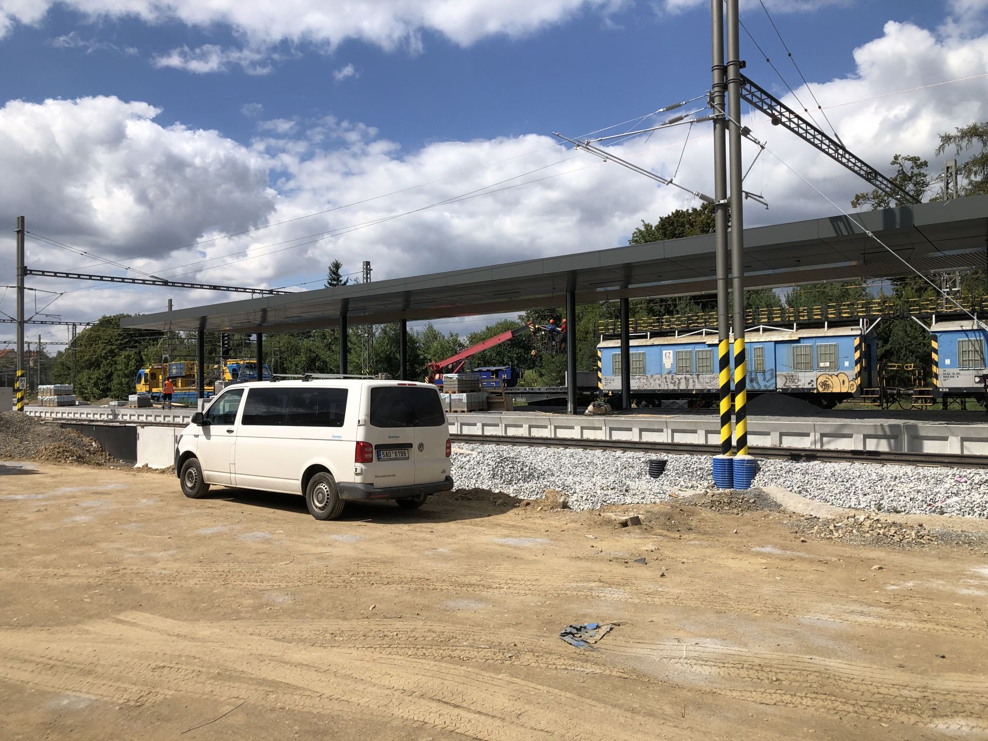 Jihlava město - během realizace