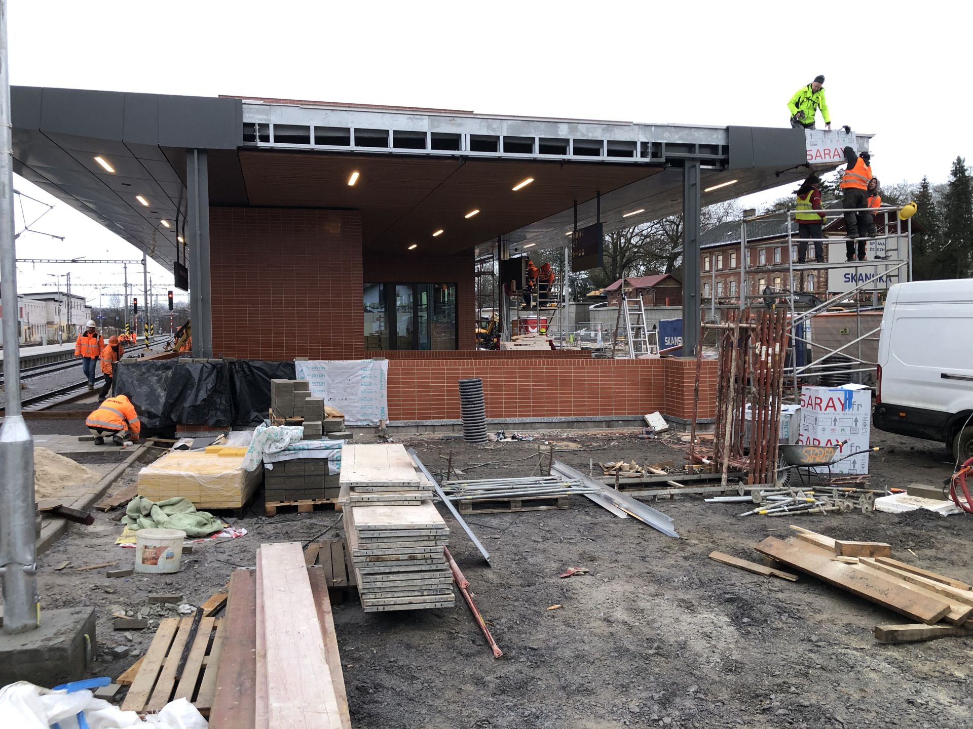 Jihlava město - během realizace