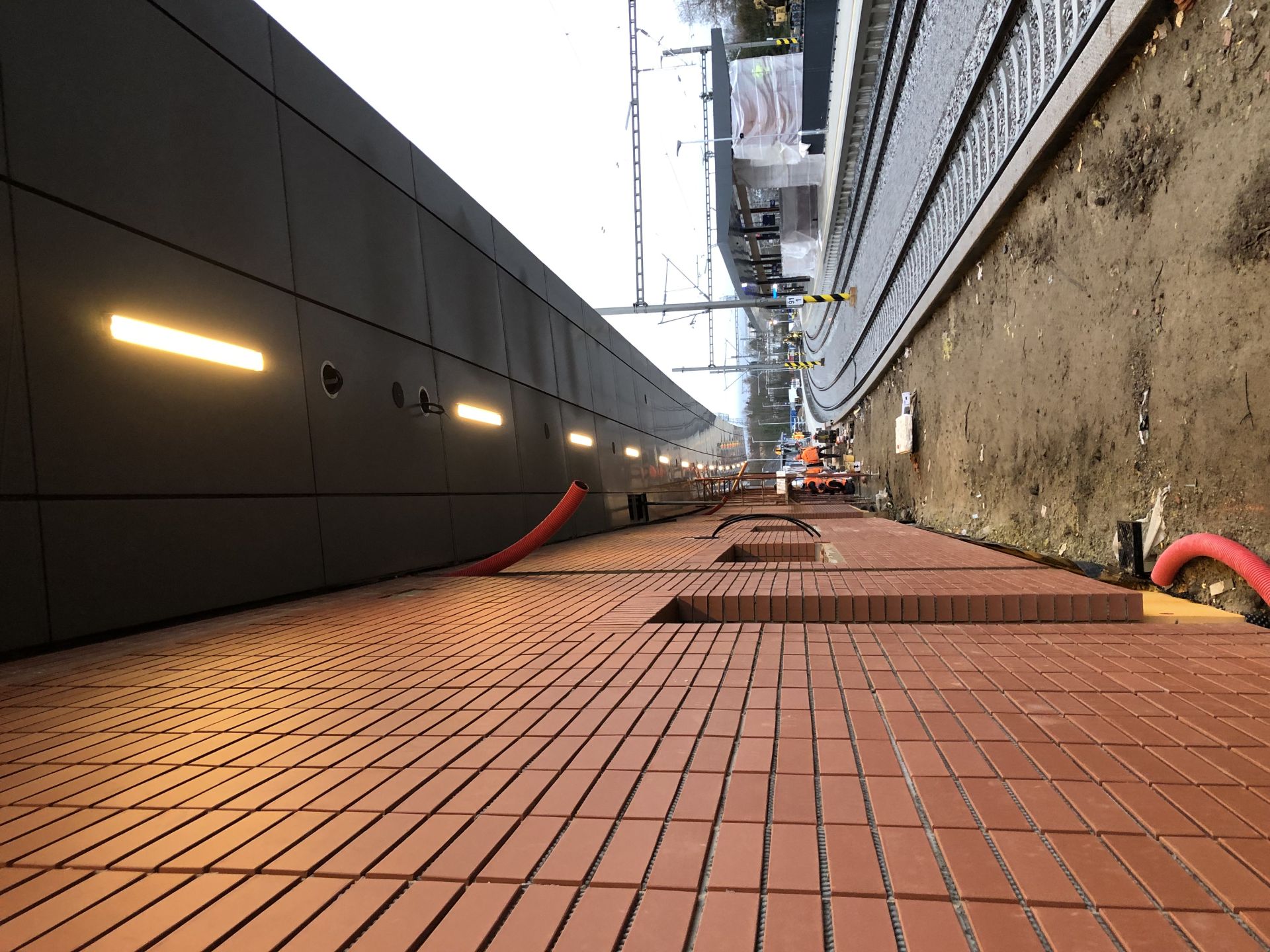 Jihlava město - během realizace