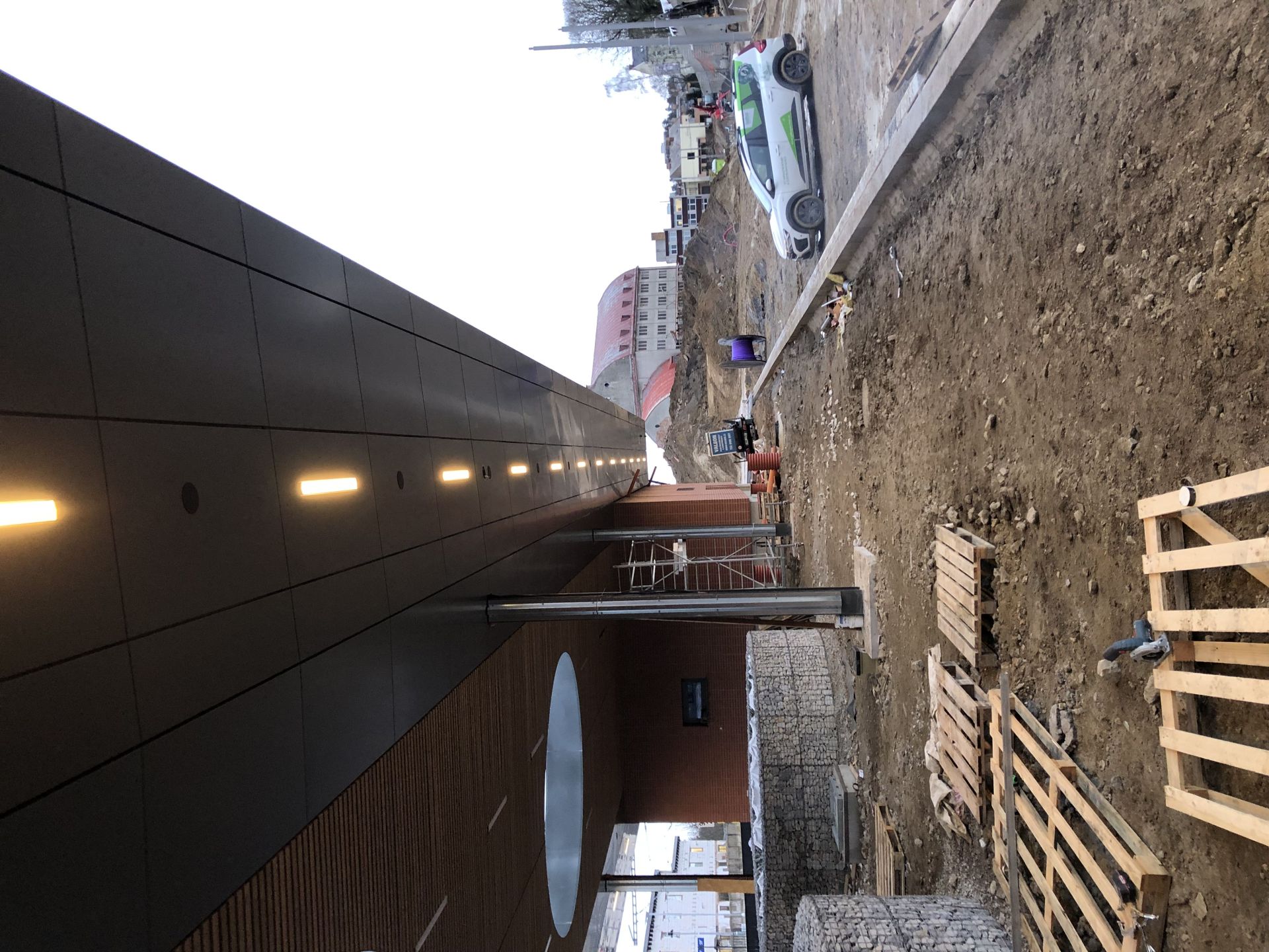 Jihlava město - během realizace