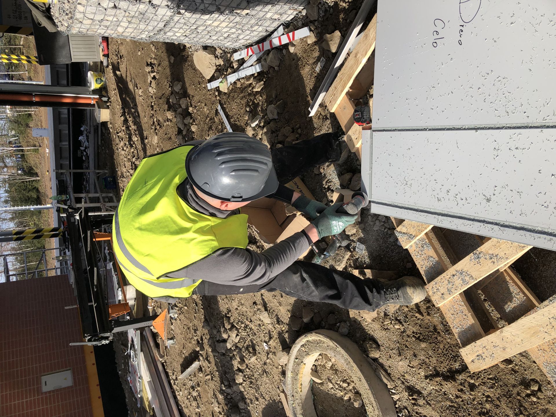 Jihlava město - během realizace