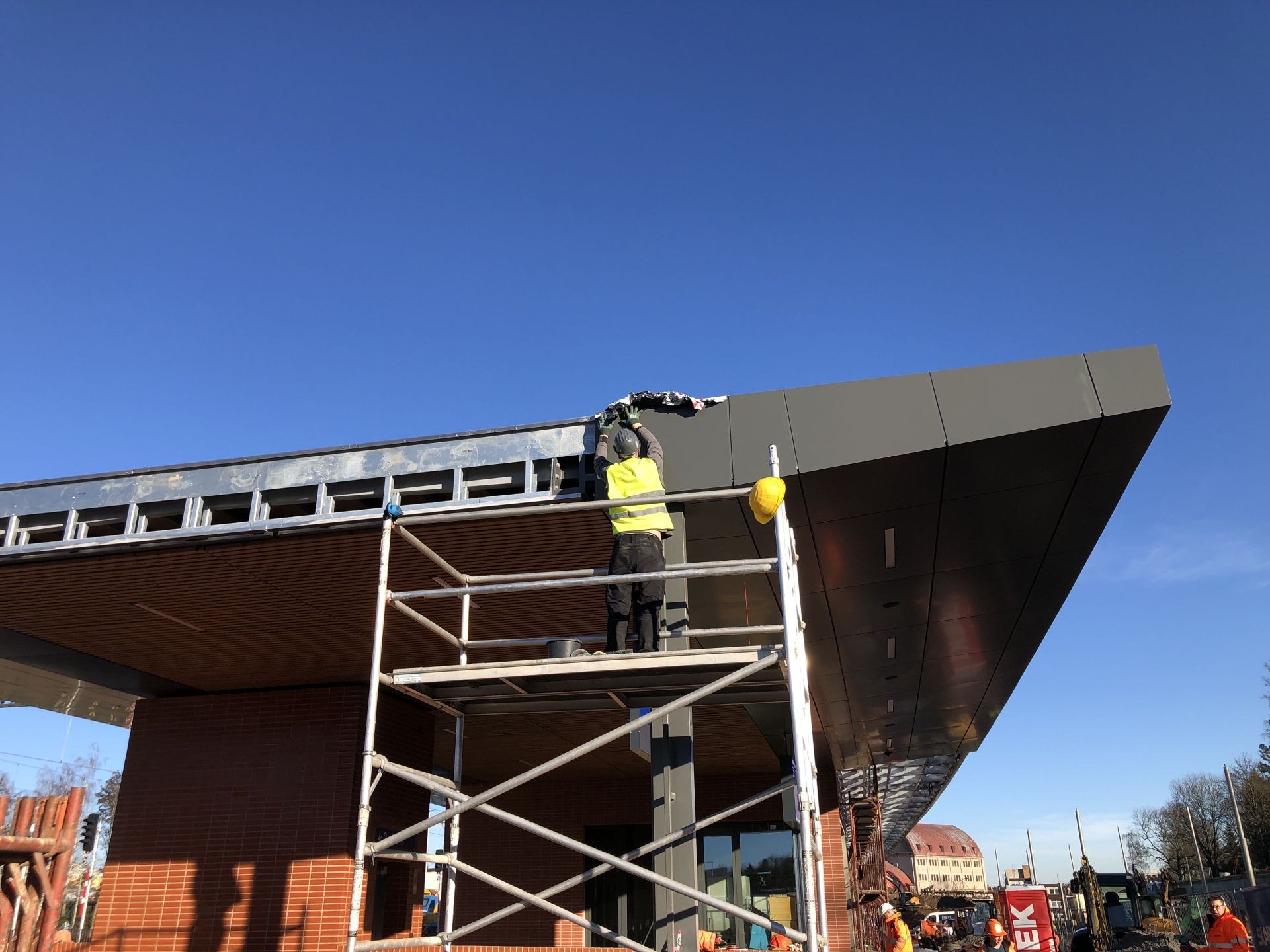 Jihlava město - během realizace