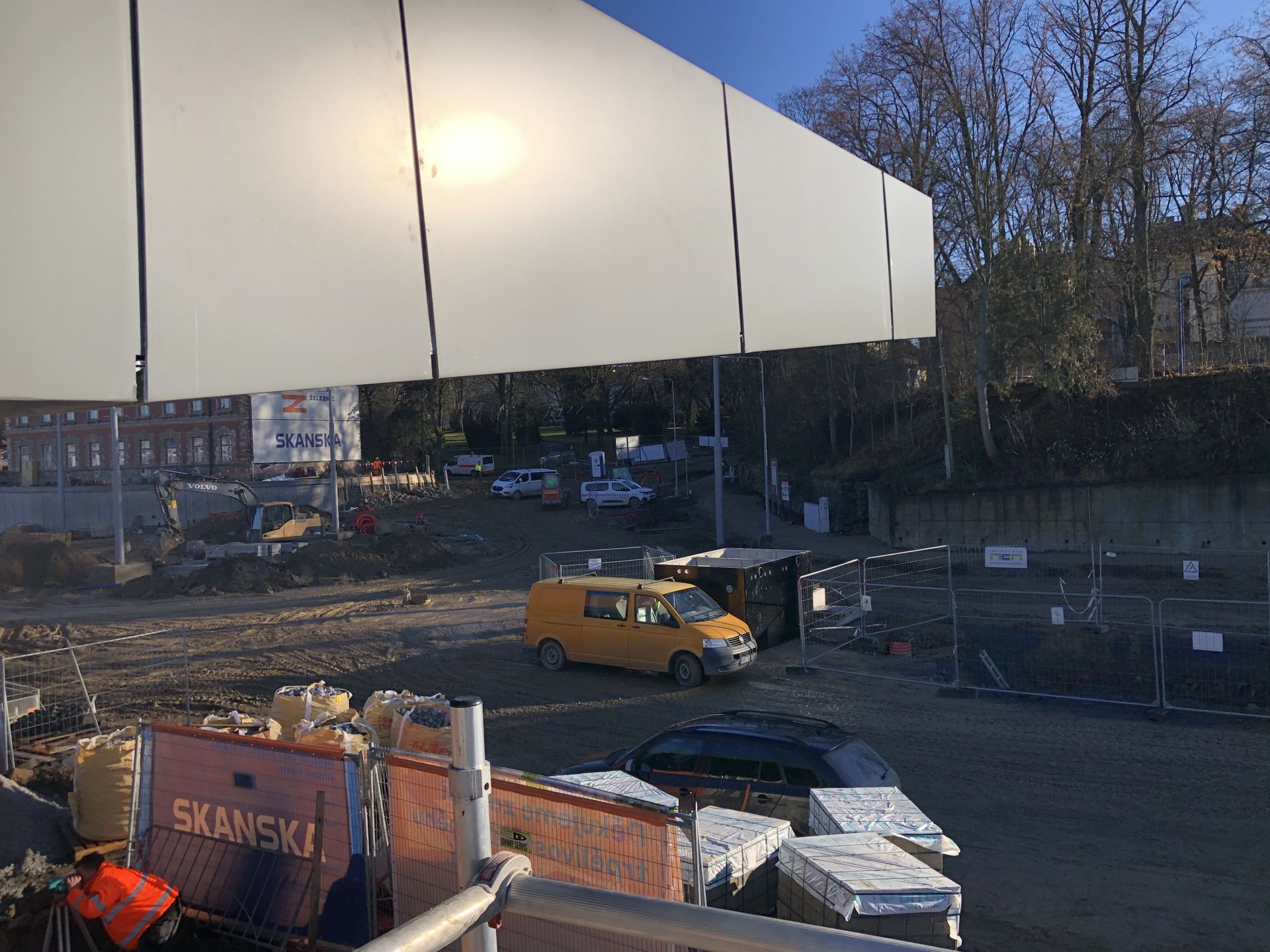 Jihlava město - během realizace