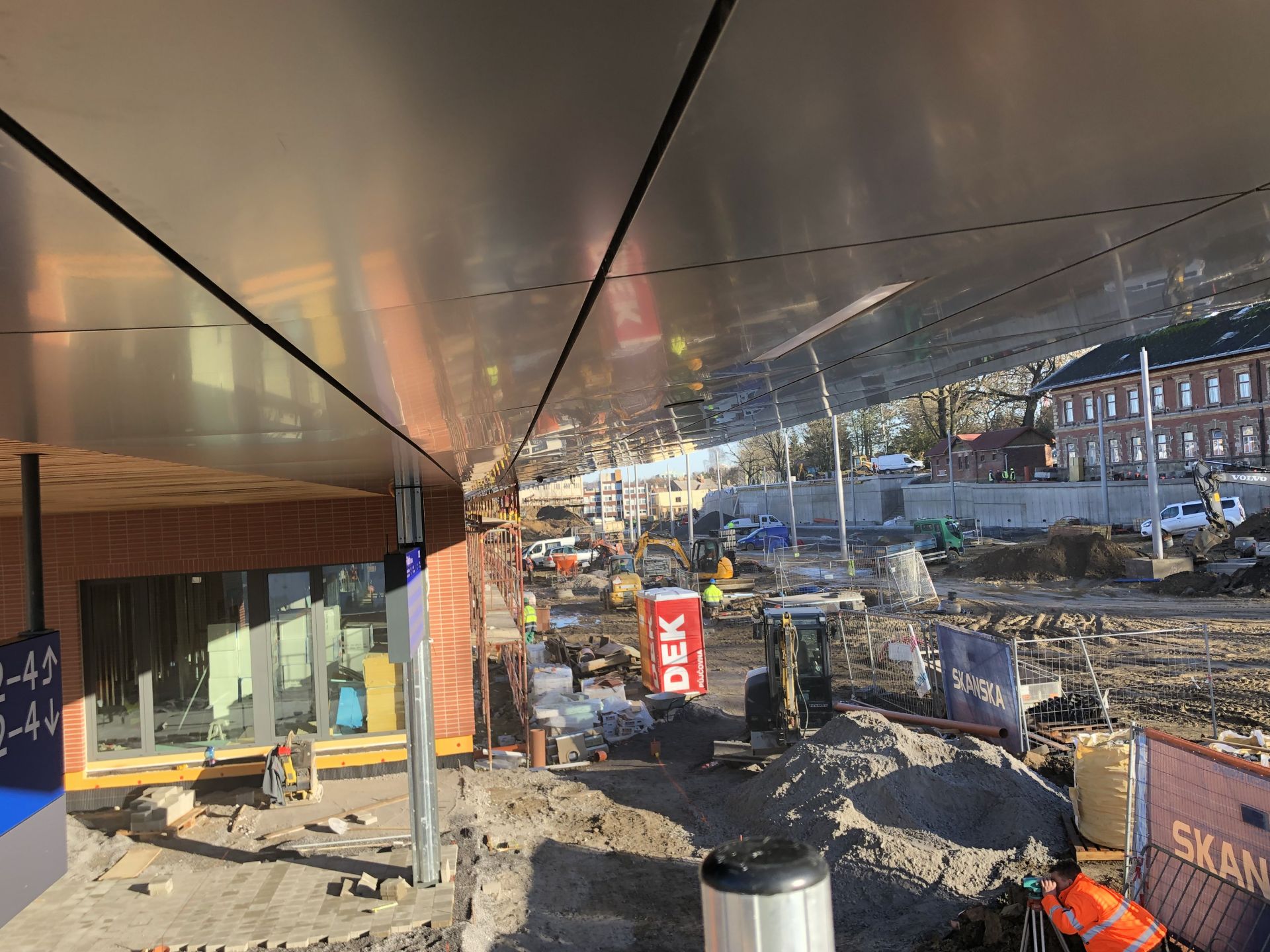 Jihlava město - během realizace