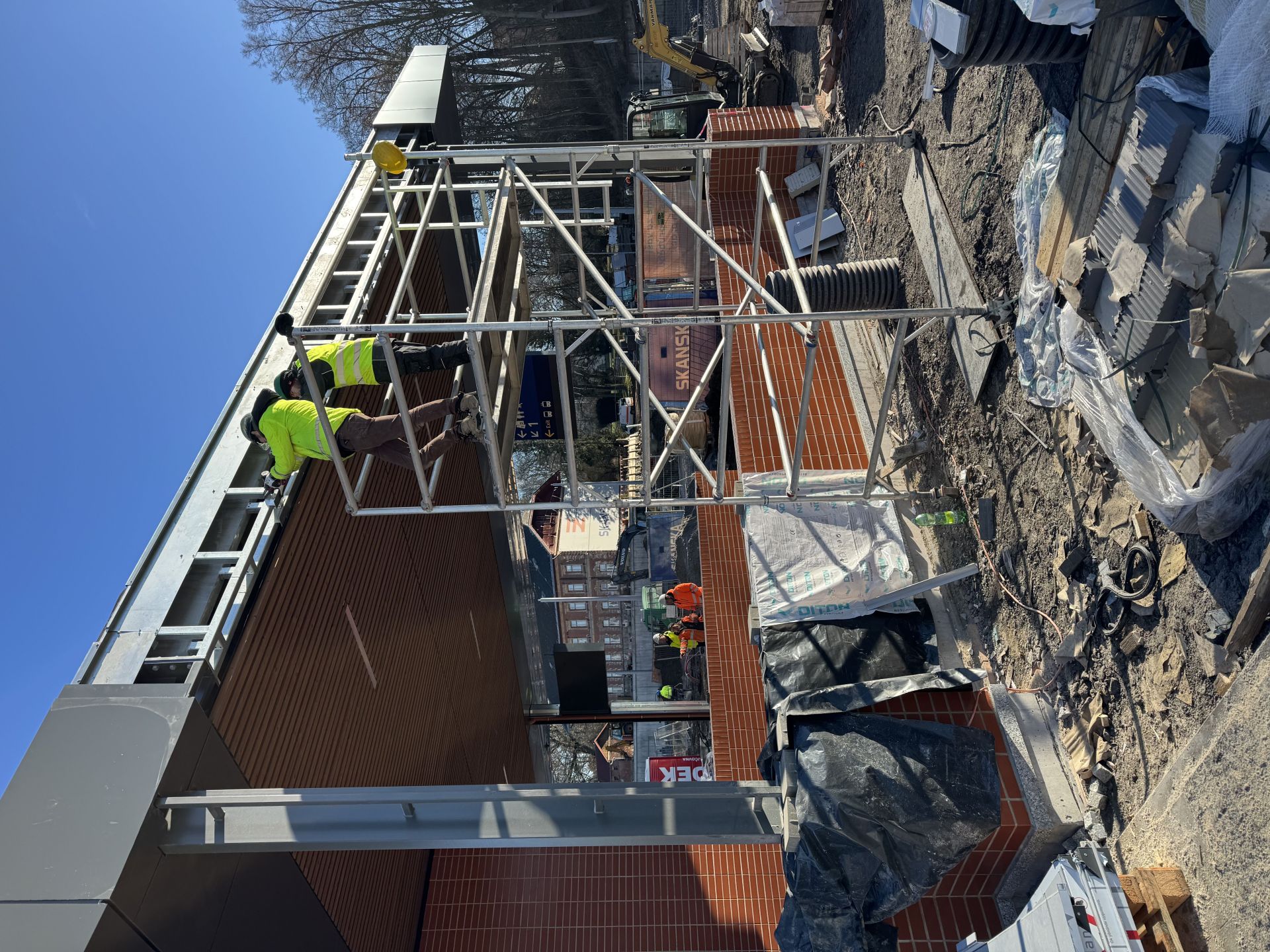 Jihlava město - během realizace