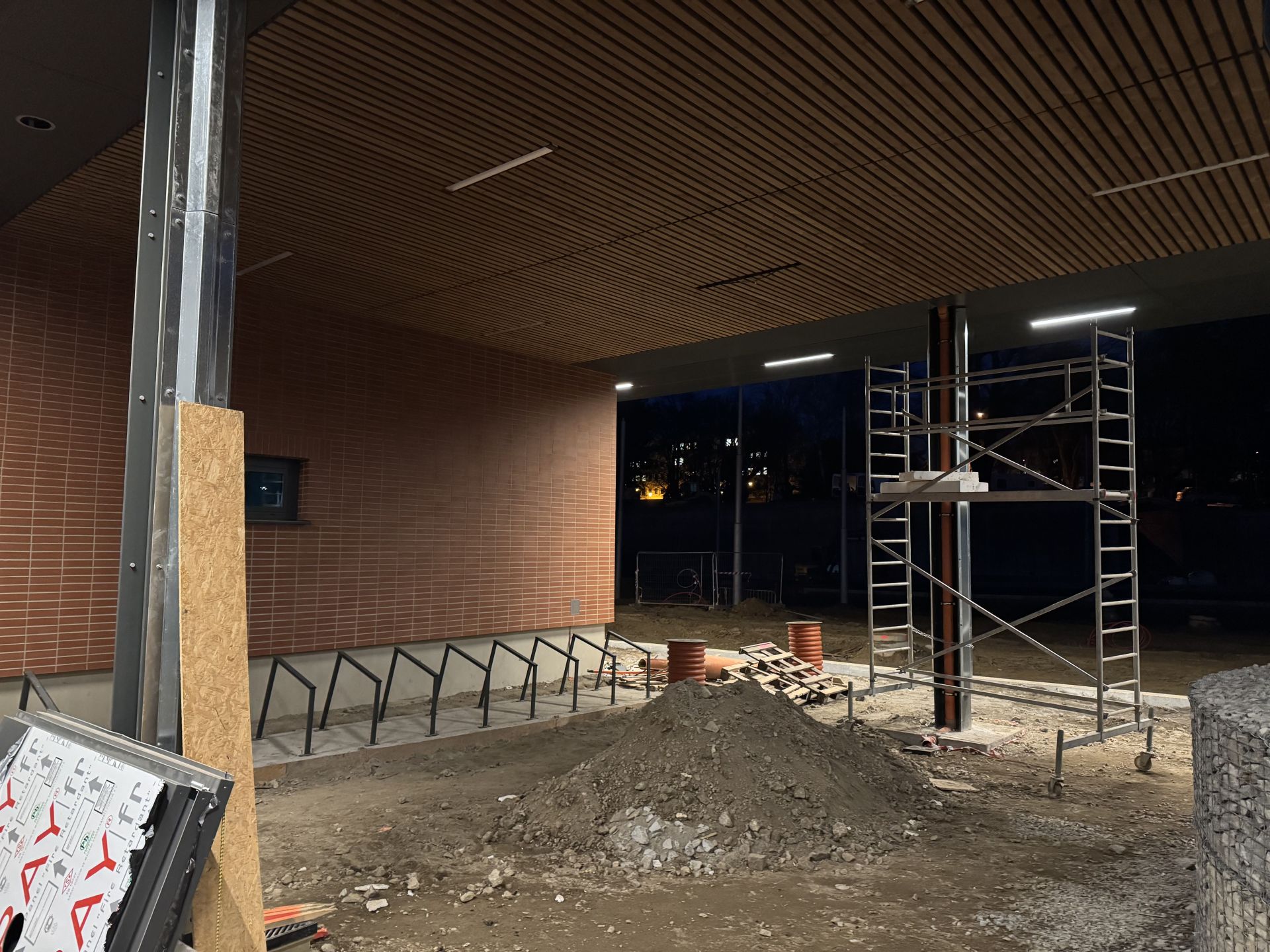 Jihlava město - během realizace