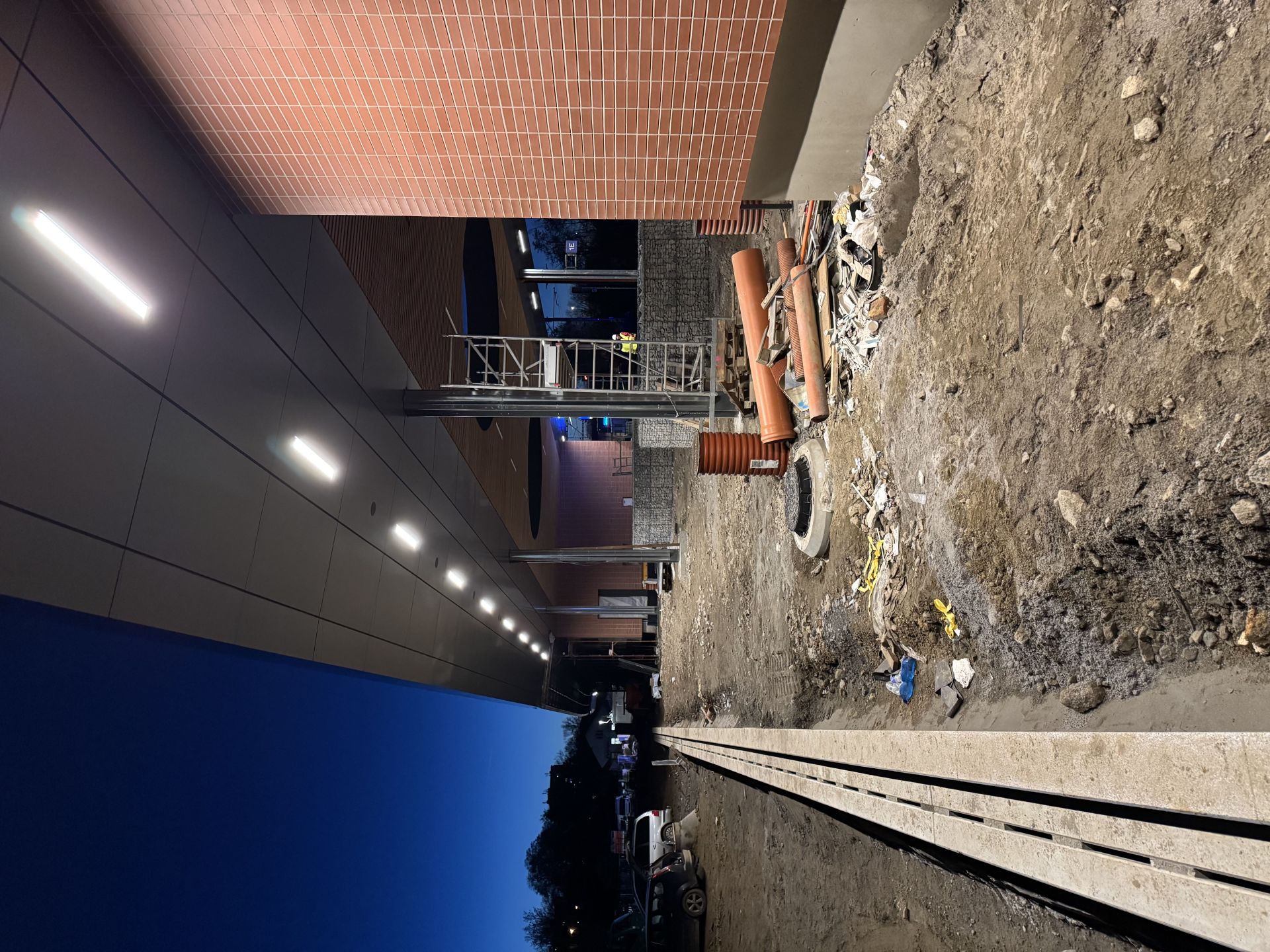 Jihlava město - během realizace